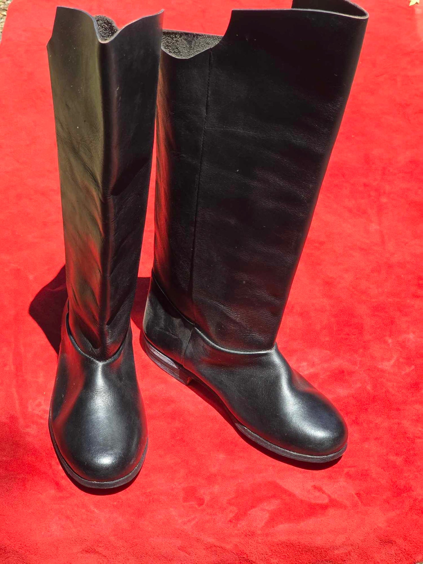 Knee-High Cavalry Boots