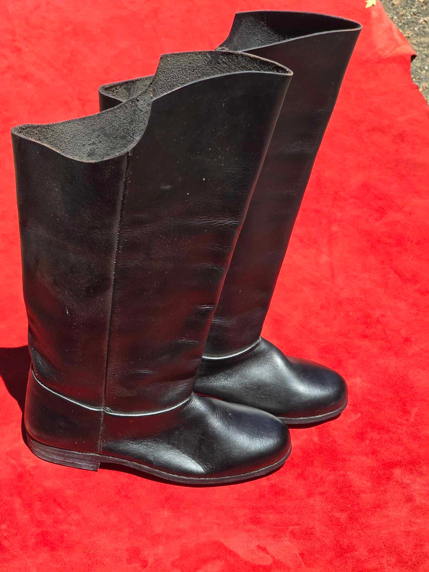 Knee-High Cavalry Boots