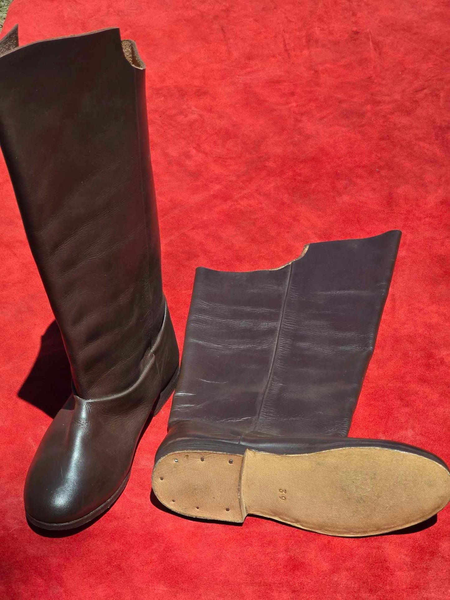 Knee-High Cavalry Boots