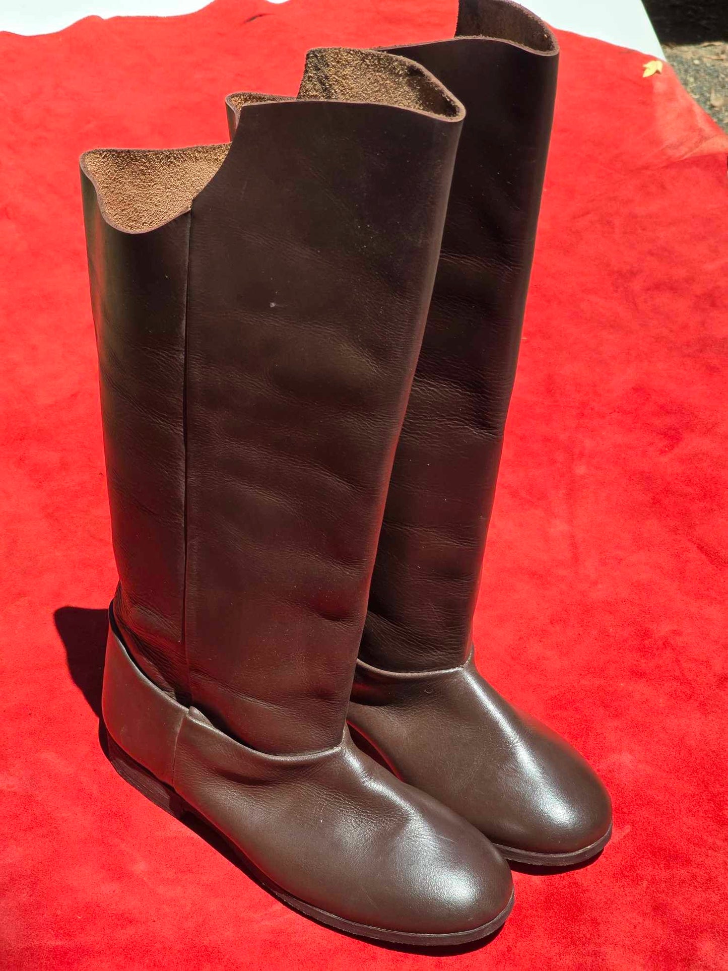 Knee-High Cavalry Boots