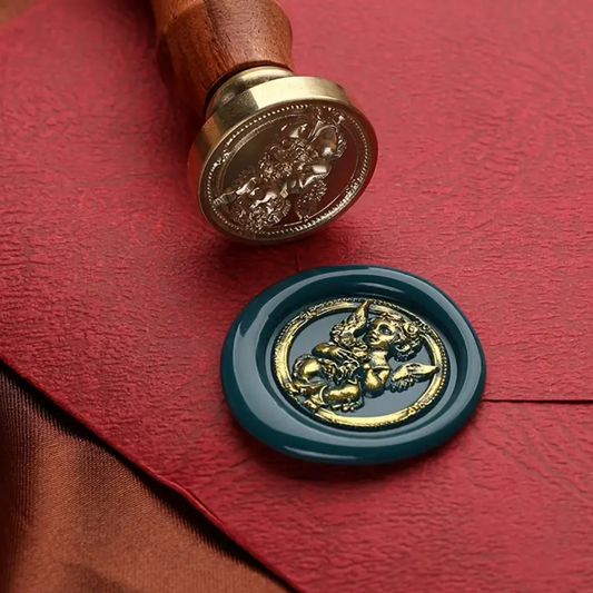 3cm Brass Wax Seal Stamp Heads – Variety of Designs